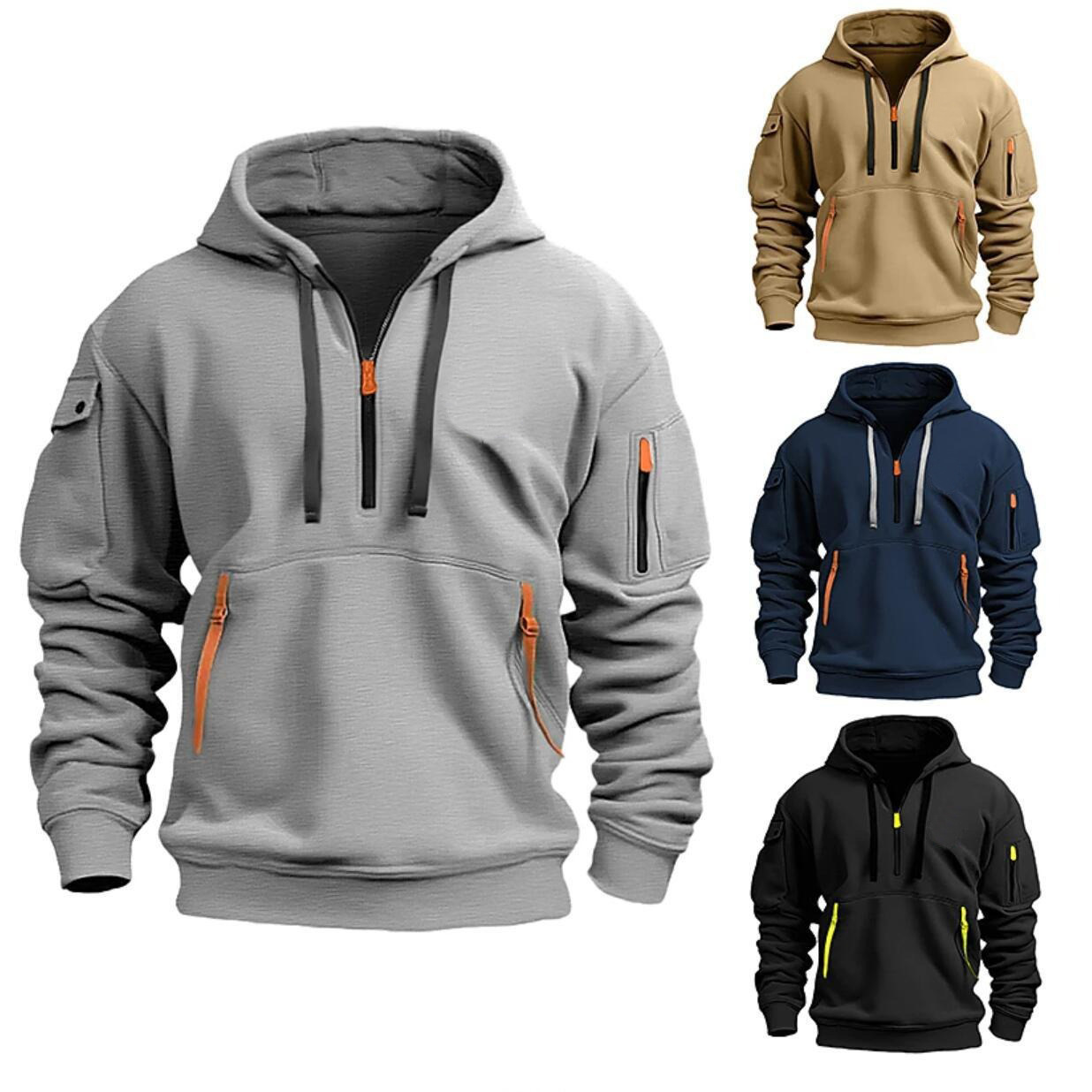 Unisex Dropped Shoulder Hooded Sweatshirt